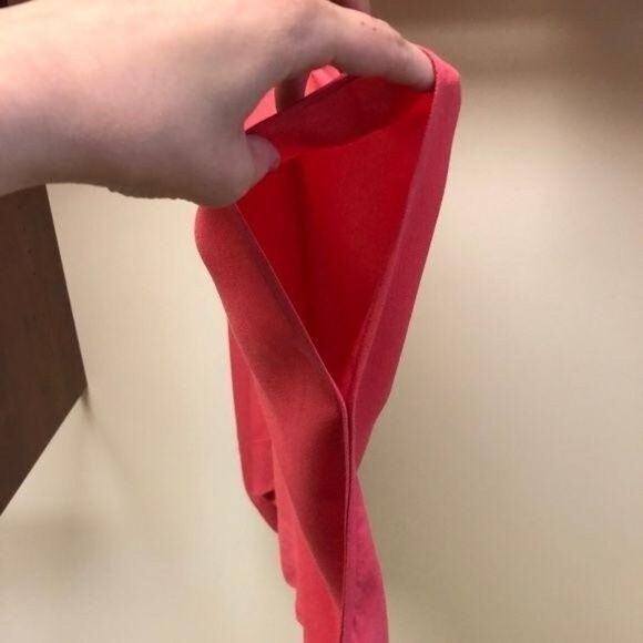 Diane von Furstenberg Oversized Blouse Dolman Top Silver Metal Accent - Picture 9 of 9